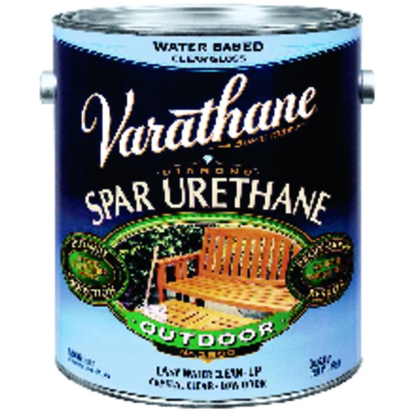 Varathane Diamond Gloss Clear Water-Based Spar Urethane 1 gal 250031